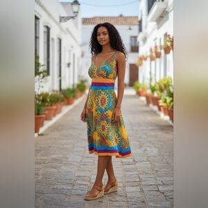 Colorful Tank Dress